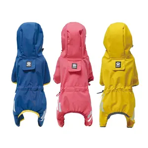 Factory Direct Sale Leisure Outdoor Dogs Apparel Pet Clothes Supplier Breathable Raincoat Pet Clothes For Resell