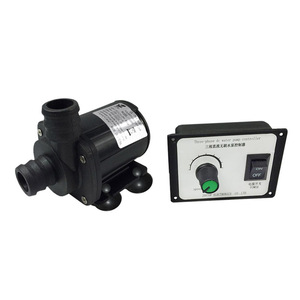 Jovtop 12V 24V DC Submersible Water Pump 8M Head 2000LH Marine Hull Pump Rotary Magnetic Drive Engineering Plastic Body - Product Image 1