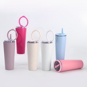 Botella de Agua Aislada al Vacío de Acero Inoxidable ZB de 850 ml, a Prueba de Fugas, con Aislamiento Térmico de 12-24 h, Anillo de Succión y Asa, para Deportes y Viajes - Product Image 1