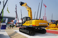 Excavator Crawler Hidrolik 32t SINOMACH GE330H Dengan Kapasitas Bucket 3Cbm