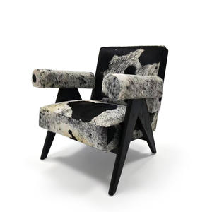 Colorful Fabric Minimalist Tufted Chaise <b>Lounge</b> Coffee Shop Armchair Hotel Living Room Furniture Retro <b>Indoor</b> Wooden Seats Loft - Product Image 6