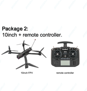 Drone RC Professionale <span class=keywords><strong>da</strong></span> <span class=keywords><strong>Corsa</strong></span> FPV Mark4 10 Pollici Pronto al Volo con Telecamera Fibra di Carbonio HD 5.8G 2.5W ELRS 915MHz Immagine 15km - Product Image 4