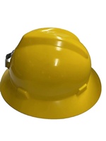 Casque de sécurité pour mineurs, casques rigides avec lampe frontale, écrans avec boucle en cuir, protection de la tête