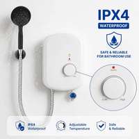 Commande manuelle, Ventes Flash, 3500W, 220V | Chauffe-eau électrique pour salle de bain 110V avec prise, installation facile