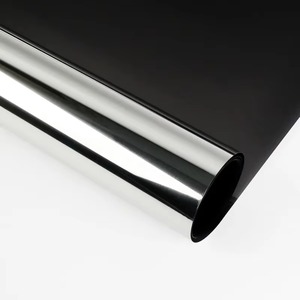 Film Teinté Décoratif Architectural Noir Argenté à Vision Unidirectionnelle avec Rejet UV et Chaleur 1.52x30m Garantie 5 Ans - Product Image 1