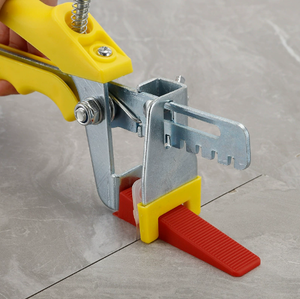 Manually adjustable metal structure <b>tile</b> <b>leveler</b> for wall <b>tiles</b>, ceramic <b>tiles</b>, and floor <b>tiles</b>. - Product Image 4