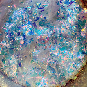Màu Xanh opal <span class=keywords><strong>Flake</strong></span> óng ánh trong suốt tuyết Flakes opalescent long lanh Phấn mắt sắc tố bột - Product Image 1