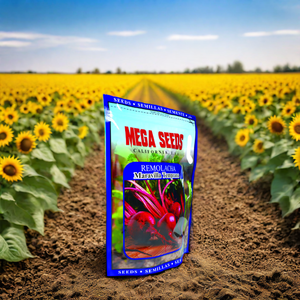 Hot Sale Eco-Friendly Custom <strong>Printed</strong> Recycled PE Packaging Bag Sunflower Fruit <strong>Vegetable</strong> Empty Stand up Zipper Seed Bag - Product Image 1