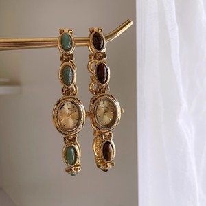 New Hot Sale Oval Ladies Vintage Stainless Steel Quartz Wristwatch Cute Jewelry Bracelet Women <strong>Watches</strong> <strong>Pearl</strong> - Product Image 3