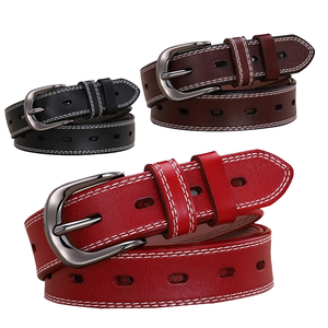 <span class=keywords><strong>Cintura</strong></span> in vita da <span class=keywords><strong>donna</strong></span> in vera pelle con fibbia Vintage Casual e <span class=keywords><strong>cintura</strong></span> decorativa Versatile per Jeans per qualsiasi Outfit - Product Image 1