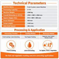 Mango sap productielijn commercieel gebruik fruit puree sapcentrifuge machine lage onderhoudskosten OEM aangepaste service