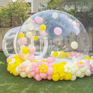 Popular High Quality Inflatable Transparent Dome Bubble Tent For Hotel