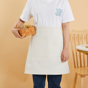 Sublimation Blank Adult Half <strong>Apron</strong> Women Kids <strong>Custom</strong> Logo <strong>Print</strong> Cotton Cleaning BBQ Kitchen <strong>Apron</strong> for Cooking <strong>Work</strong> Clothes - Product Image 4
