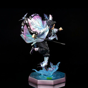 Figurines d'action d'anime japonais <span class=keywords><strong>Kochou</strong></span> <span class=keywords><strong>Shinobu</strong></span> Kamado Nezuko, modèle de décoration, poupée, cadeau, jouets pour enfants, artisanat en plastique - Product Image 4