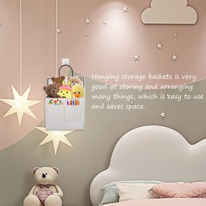 Organizador de Pared Colgante de Lona, Plástico, Metal y Acero para Ropa, Dormitorio, Armario, Artículos Diversos, Llaves, Limpieza y Vajilla - Product Image 5