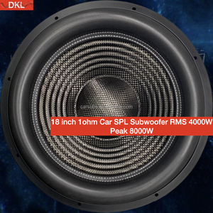 Subwoofer Autoradio Néodyme 18 Pouces Compétition RMS 4000W, Haut-Parleur de Basses Puissant 18" 8000W SPL Max, Subwoofer Voiture - Product Image 2
