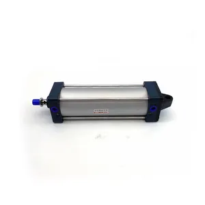 China Brand Manufacturer Air Cylinders Pneumatic Cylinder Tie Rod Cylinder with Aluminum Alloy Barrel and Piston