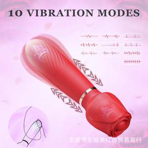 Vibrador <span class=keywords><strong>de</strong></span> pezón <span class=keywords><strong>2</strong></span> en 1 con abrazaderas para pezones, pinzas para senos, estimulación del clítoris, punto G, Varita, vibradores, artículos para adultos para parejas mayores <span class=keywords><strong>de</strong></span> 18 años - Product Image 6