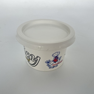 Coppette Monouso Personalizzate in PP per Salse con Coperchio 100ml/3oz/75g per Bevande, Insalate, Dessert e <span class=keywords><strong>Yogurt</strong></span> - Product Image 3