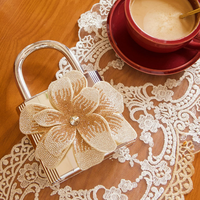 Sac bandoulière en acrylique PEIQUAN tendance avec chaîne métallique haut de gamme, sac à main portable pour femme pour le quotidien et les soirées, deux sangles