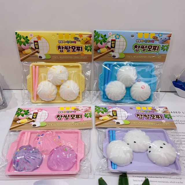 Wholesale Mystery Dumpling Squishy Toy Slow Rebound Stress Relief Toy Realistic Dumpling Shape Squeeze Fidget Toy
