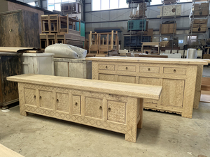 Legno antico finitura cerato soggiorno armadio di stoccaggio <span class=keywords><strong>mobili</strong></span> - Product Image 4