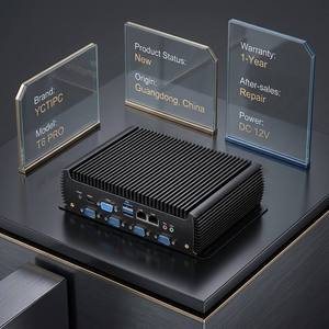 Mini PC Industrial sin Ventilador, PC Integrado con 16 GB <span class=keywords><strong>de</strong></span> RAM y 512 GB <span class=keywords><strong>de</strong></span> Almacenamiento -10 ° <span class=keywords><strong>C</strong></span> ~60 ° PC Industrial Sin Ventilador con 30% ~ 98% <span class=keywords><strong>de</strong></span> Humedad Relativa - Product Image 6