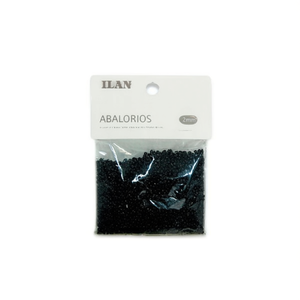 Perline nere da 2 mm Ilan Abalorios, 50 g, per la creazione di gioielli - Product Image 3