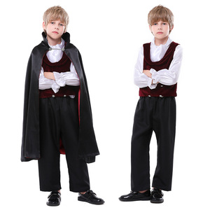 2025 nouveaux styles prix usine Cosplay Costume pour garçons enfants Vampire Halloween <span class=keywords><strong>Dracula</strong></span> Costume - Product Image 2