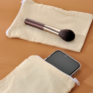 Glampkg Fashion Custom Reusable Portable Cotton Canvas <b>Dust</b> Storage <b>Bag</b> with Zipper - Product Image 6