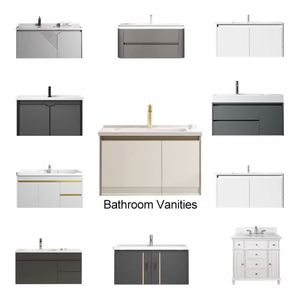 Agente de Compras 1688: Últimos Modelos de Muebles de Baño con Lavabo, Gabinete de Pared Impermeable, Conjunto de Muebles de Baño, Agente de Suministro en China - Product Image 1