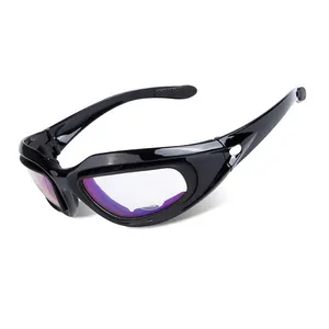 Ansi ได้รับการรับรองยุทธวิธีความปลอดภัยการถ่ายภาพแว่นตายุทธวิธีความร้อนแว่นตา C5การออกแบบภาพวาดแว่นตาแว่นกันแดดกีฬา