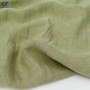 Tecido de Linho 100% Flax no Atacado, Cor Sólida, Tecido Natural Respirável, Personalização de Tecidos de Linho para Roupas - Product Image 3