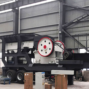 Ensemble complet de concassage de granit 100-200t/h, prix de l'usine mobile sur roues, concasseur à mâchoires pour pierre - Product Image 5