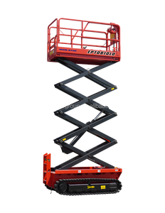 Plate-forme élévatrice à ciseaux automotrice mobile polyvalent avec moteur et moteur pour les ateliers de réparation de machines d'hôtels - Product Image 2