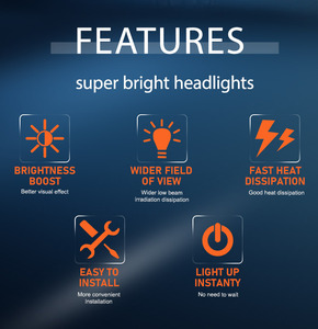 Projecteur de lentilles Led, nouvelle conception intégrée CP5, usine Carolyn 12v 24v 72w H4 Mini projecteur de lentilles Led H4 projecteur de phares Led <span class=keywords><strong>2022</strong></span> - Product Image 4