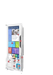 INSOVISION QR <b>Scanner</b> Self Checkout Interactive Kiosk Supermarket Touch Screen Self-service Ordering Machine <b>With</b> <b>Printer</b> - Product Image 2