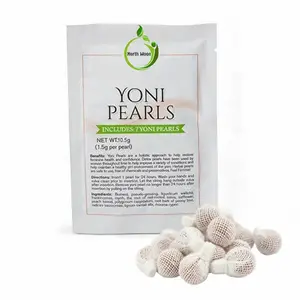 Hot selling private label organic female slimming yoni detox softgels pearls vaginal clean point