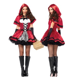 Disfraz <span class=keywords><strong>de</strong></span> <span class=keywords><strong>Caperucita</strong></span> <span class=keywords><strong>Roja</strong></span>, Vestido <span class=keywords><strong>Corto</strong></span> <span class=keywords><strong>de</strong></span> Encaje Gótico con Capa <span class=keywords><strong>Roja</strong></span>, Disfraz <span class=keywords><strong>de</strong></span> Cuento <span class=keywords><strong>de</strong></span> Hadas para Halloween, Accesorios para Disfraces <span class=keywords><strong>de</strong></span> TV y Películas - Product Image 3