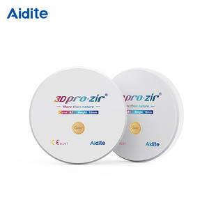 Aidite 3d pro <span class=keywords><strong>zir</strong></span> multistrato disco Zirconia dentaria Zirconia Blank blocco fresatura Cadcam laboratorio dentale - Product Image 3