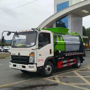 Prix de vente direct usine : véhicule de transport de 9 mètres cubes pour l'élimination des déchets de cuisine et de salle à manger, camion poubelle. - Product Image 2