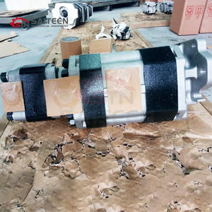 ปั๊มเกียร์ไฮดรอลิก44083 61860สำหรับ Kawasaki เครื่องตักล้อ90ZV - Product Image 4