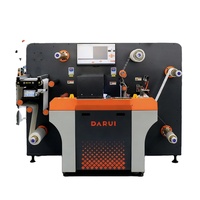 Mesin Pemotong Label Digital Otomatis DARUI S8 9Blades Kecepatan Tinggi untuk Label Perekat Sendiri 220V Garansi 1 Tahun
