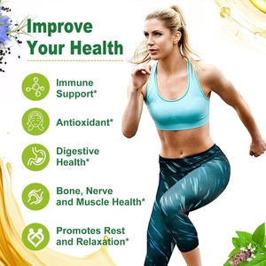 BIOCCHN Etiqueta privada Soporte de salud digestiva Suplemento de hierbas Impulso inmunológico Cápsulas de gel de aceite de orégano salvaje - Product Image 4