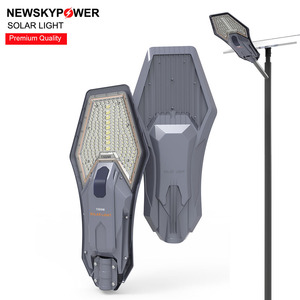Réverbère solaire professionnel fendu 500W 800W 1500W 1800W gamme complète sortie lumen élevée pour l'éclairage routier national d'autoroute - Product Image 3
