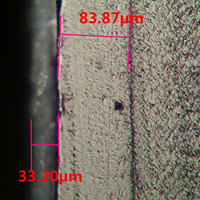 Optical Melt-depth Measurement Microscope ; Automotive Materials Welding Weld Seam Observation/analysis Instrument;