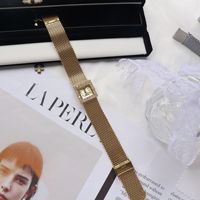 Jam Tangan Wanita Desain Baru 2026 Berkualitas Tinggi dengan Mesin Jepang Quartz, Dial Kecil yang Elegan, Tahan Air untuk Bisnis