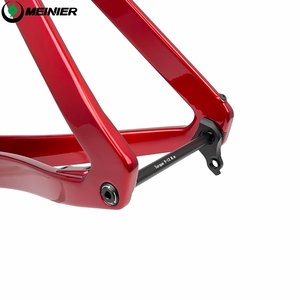 Cuadro de Bicicleta de Contrarreloj de Carbono, Cuadro de Bicicleta de Carretera de Carbono Completo con Frenos de Disco para Triatlón - Product Image 3