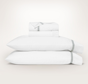 5 sao khách sạn sang trọng 100% cotton trắng mềm mại và thoáng khí bộ đồ giường Set chất lượng dệt may nhà tấm Ga Trải Giường biểu tượng tùy chỉnh - Product Image 2