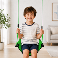 Chaise suspendue en forme de rouleau Ropecube, siège de balançoire pour enfants en tissu Oxford résistant à la décoloration, équipement de jeu sûr pour l'intérieur et l'extérieur